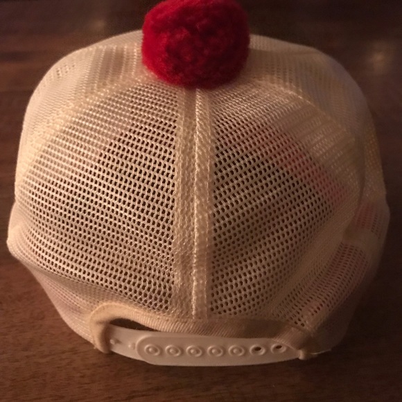 Vintage Trucker Pom Hat Boondocks All Mesh - Picture 3 of 6